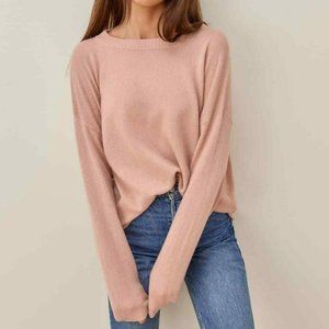 Reformation Jeans Crew Cashmere Pullover Sweater